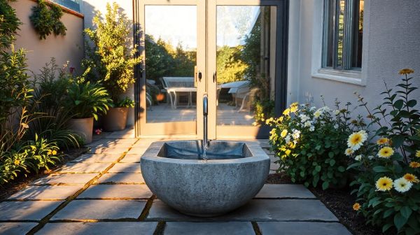 Top idées pour aménager un espace extérieur avec un robinet mural